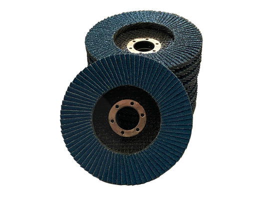 azurano disques à lamelles disques à lamelles mop | 125mm grain TZ 40 | 10 pièces - Bild 1
